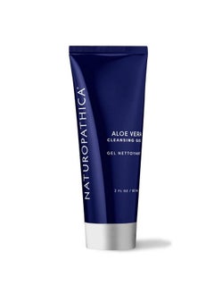 Naturopathica Aloe Cleansing Gel 2 Fl Oz Facial Cleanser With Aloe Vera And Lavender For All Skin Types  - Image 2