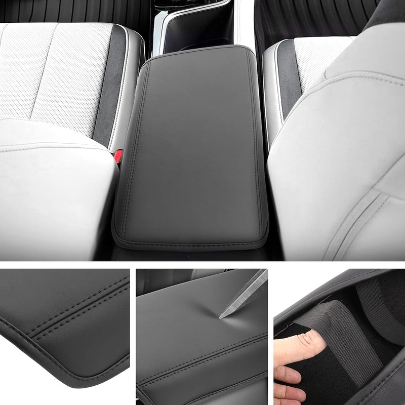 SXCY for 2025 2026 Nissan ADX Armrest Cover for 2025 2026 Nissan ADX Accessories 2025 2026 ADX Center Console Cover 2025 2026 ADX Middle Console Cover (Thin Cover with Black Line) - Image 3