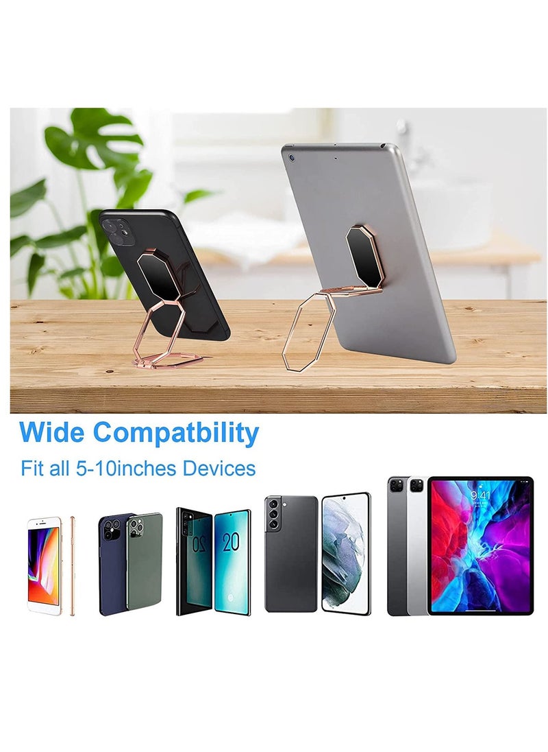 Rock Pow 360° Free Swivel Foldable Phone Finger Holder Grip For Magnetic Mount Compatible With Any Smartphone  - Image 4