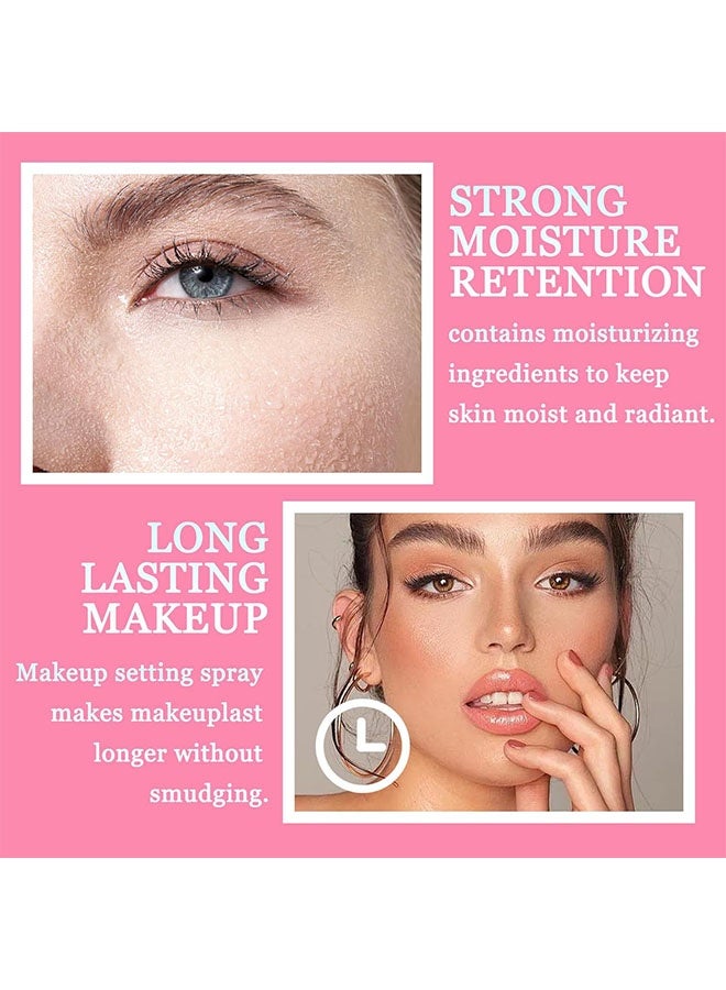 مايتشير بخاخ تثبيت المكياج الندي، بخاخ تثبيت مكياج طويل الأمد لمدة 12 ساعة، بخاخ مرطب للتحكم في الدهون للوجه، بخاخ مقاوم للماء لمظهر طبيعي، 60 مل - Image 5