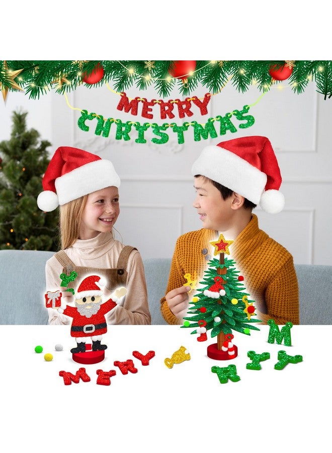 Smartivity Christmas Craft Kit for Kids 4,5,6,7,8,9,10,11,12 Years Old | Build and Decorate Christmas Tree & Santa | Christmas, Birthday Gift for Boys & Girls | DIY Art & Craft Activity Kit - Image 3