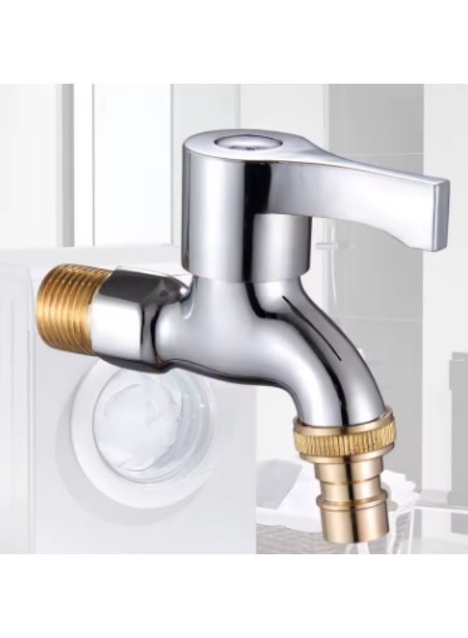 PROMASS Heavy-Duty Metal Water Tap – Chrome Finish - Image 2