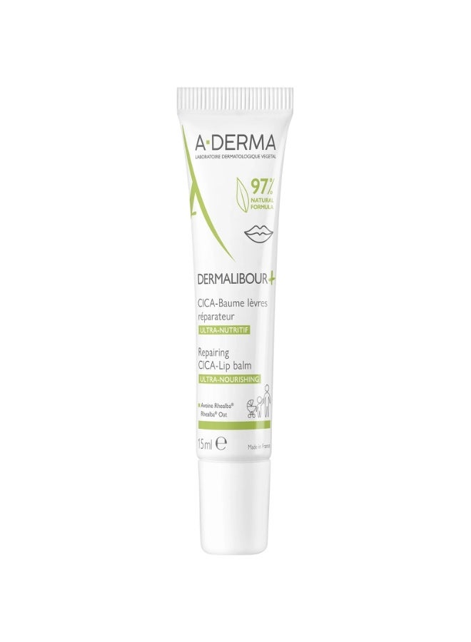 إيه-ديرما مرطب شفاه ديرماليبور+ من أ-ديرما، 15 مل - Image 4