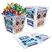 YAROMO Tape Radio Bucket Centerpiece 6 PCS 80s Party Supplies 90s Theme Birthday Party DecorationTape Radio Table Decor Retro Hip Hop Disco Pop Music Party - Image 3