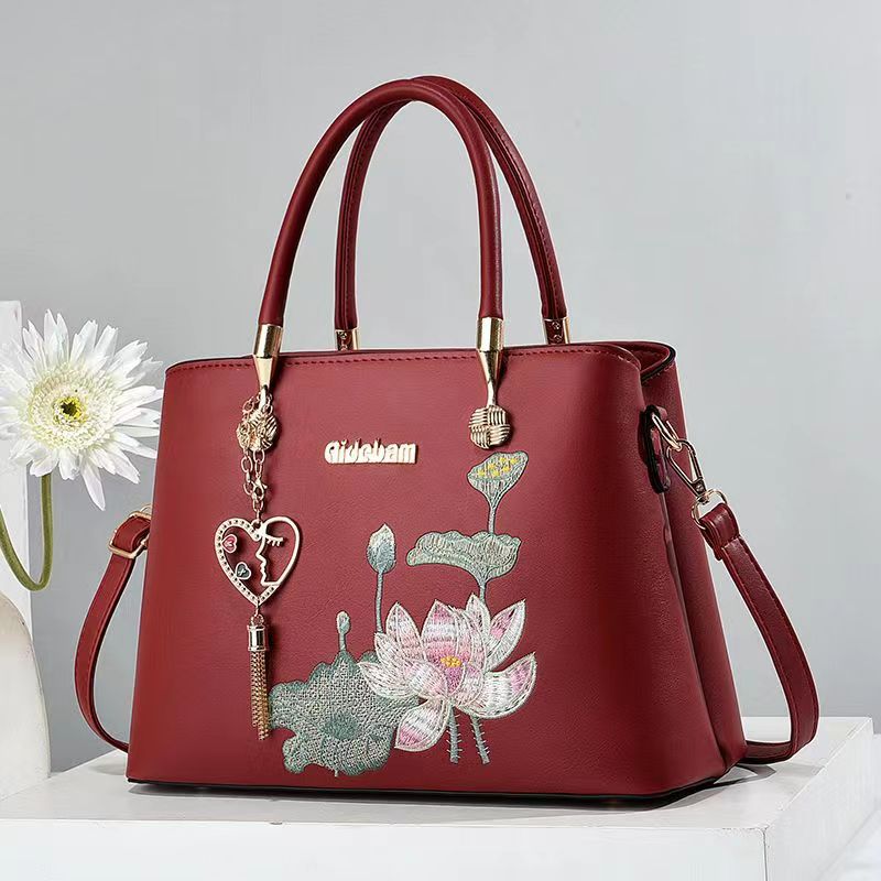 And Retail Trade Women'S Bag Large Capacity Women'S Handbag National Style Shoulder Bag All-Match Crossbody Mother Bag - Image 5