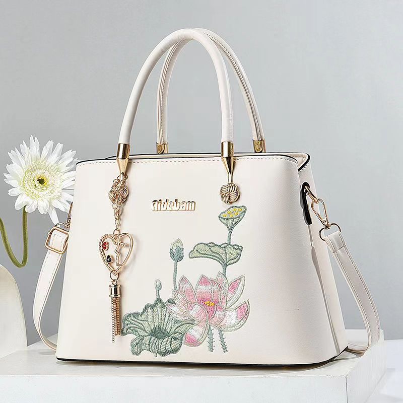 And Retail Trade Women'S Bag Large Capacity Women'S Handbag National Style Shoulder Bag All-Match Crossbody Mother Bag - Image 3