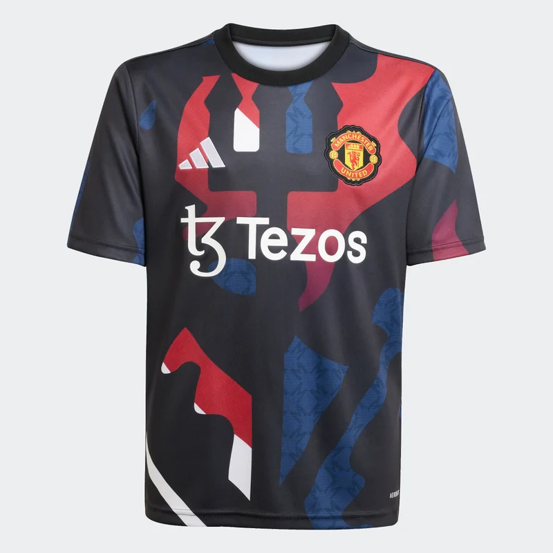 اديداس MANCHESTER UNITED 2024/2025 PRE MATCH JERSEY KIDS
