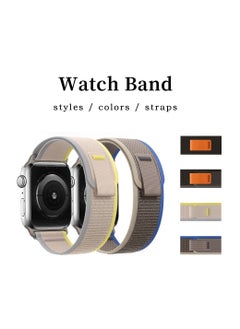 Generic Apple Overwatch Ultra Apple Watch iwatch S8 S9 Wild Diameter Nylon Loopback Band  - Image 3