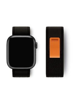 Generic Apple Overwatch Ultra Apple Watch iwatch S8 S9 Wild Diameter Nylon Loopback Band  - Image 2