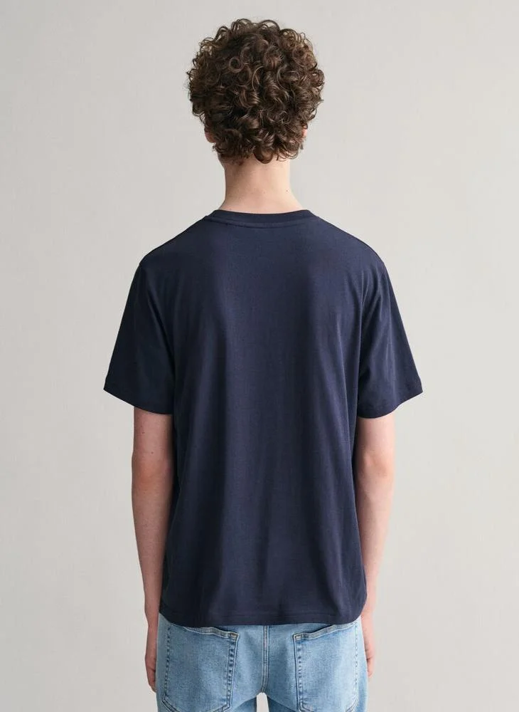 غانت Gant Teens Script Graphic T-Shirt