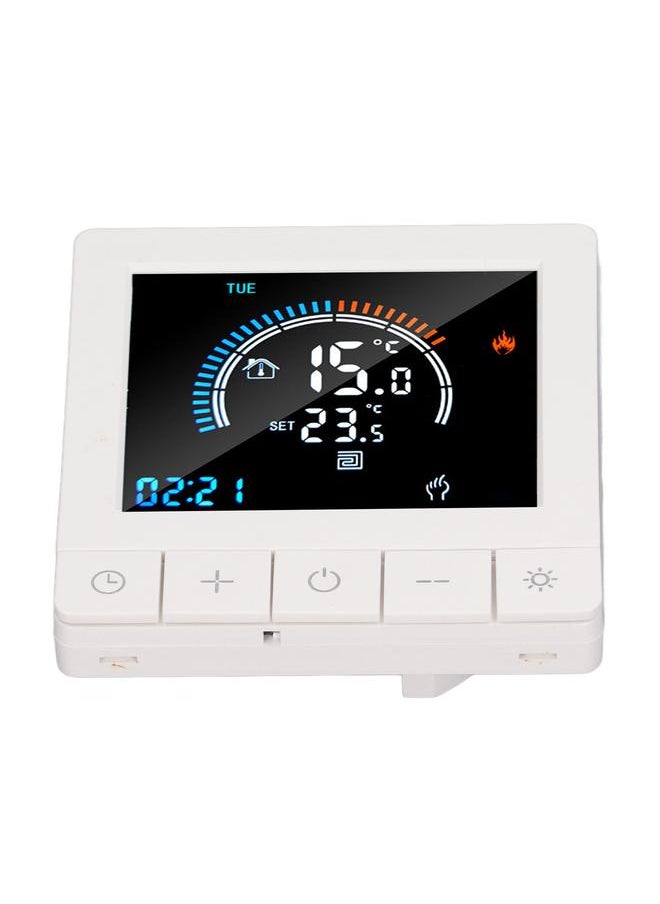 Thoraya Smart Thermostat Programmable LCD Precise Control Smart Water Heating Thermostat For Home Office Mall AC90V‑240V WiFi Model  - Image 2
