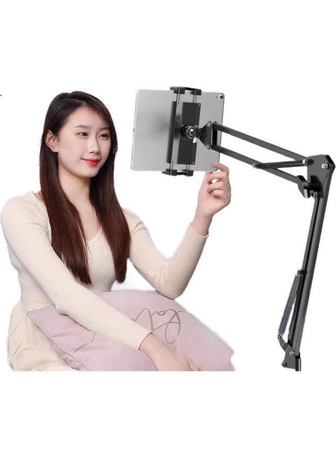 Lingchen Tablet Stand Bedside Lazy Phone Stand Ipad Desktop Multi-Function Cantilever Bed Video Watching Drama Online Course Overhead 360° Adjustable Support Stand - Image 3