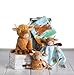Mary Meyer Lovey Stuffed Animal Security Blanket Plush Soft Snuggle Toy 13 x 13Inches Hetty Highland Cow - Image 4