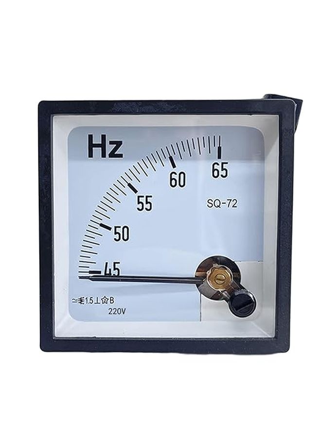 مقياس تردد الطاقة 45-65Hz 100V 220V جهاز مراقبة مضغوط للتثبيت على اللوحة - Image 1