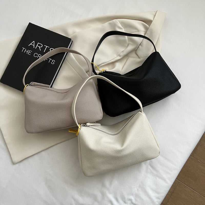 This Year'S Popular Small Bag Women'S 2022 Handbag Shoulder Underarm Bag High-End Niche Pillow Bag - Image 3
