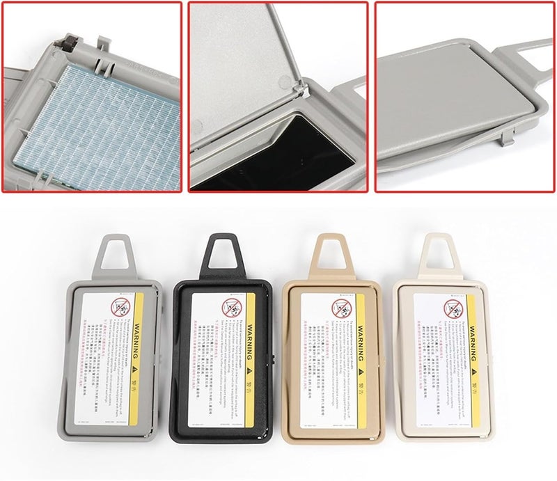 Wivplex Car Sun Visor Mirror Cover for Mercedes-Benz E Class - Image 5