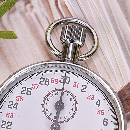 Tookie Mechanical Stop Watch, SXJ504 Handheld Sports Chronograph Alarm Mechanical Stopwatch Running Timer, for Sports Referee Running Cycling Count Timer - Image 4