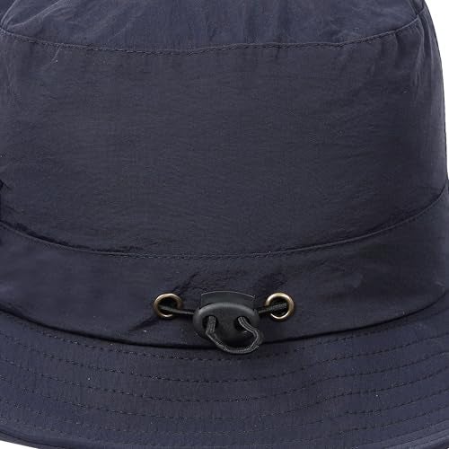 FabSeasons Waterproof Bucket Hat for Men & Women – Wide Brim UV Protection Outdoor Sun & Rain Hat, Adjustable Fit, Lightweight Travel, Hiking, Fishing, Monsoon Hat (Black, 58cm) - Image 5
