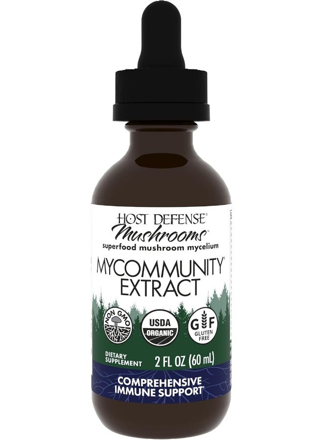Host Defense Fungi Perfecti - Mycommunity Extract 2 Fl. Oz. - Image 1
