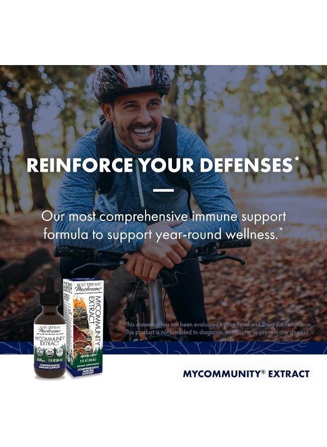 Host Defense Fungi Perfecti - Mycommunity Extract 2 Fl. Oz. - Image 3
