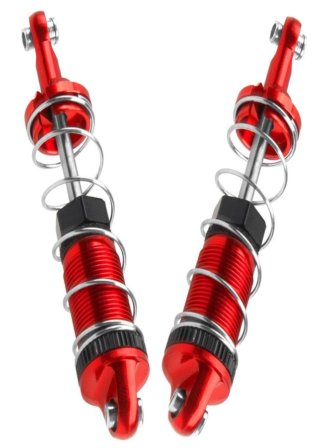 Vgoohobby Full Metal Shock Absorber Damper Compatible with MN Model MN128 MN86 MN86K MN86KS G500 1/12 RC Crawler Car (Red) - Image 5