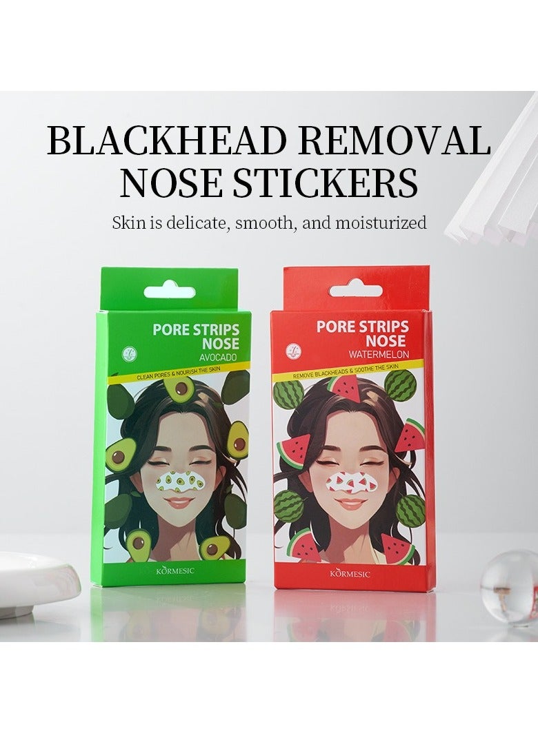 Kormesic Watermelon Nose Mask 6 Sheets/Box - Hydrate & Refresh Skin  - Image 4