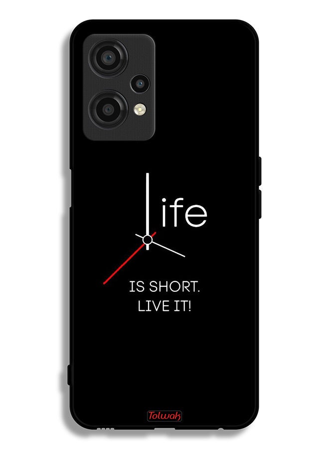 Tolwak OnePlus Nord CE 2 Lite 5G Protective Case Cover Life Is Short Live It  - Image 2