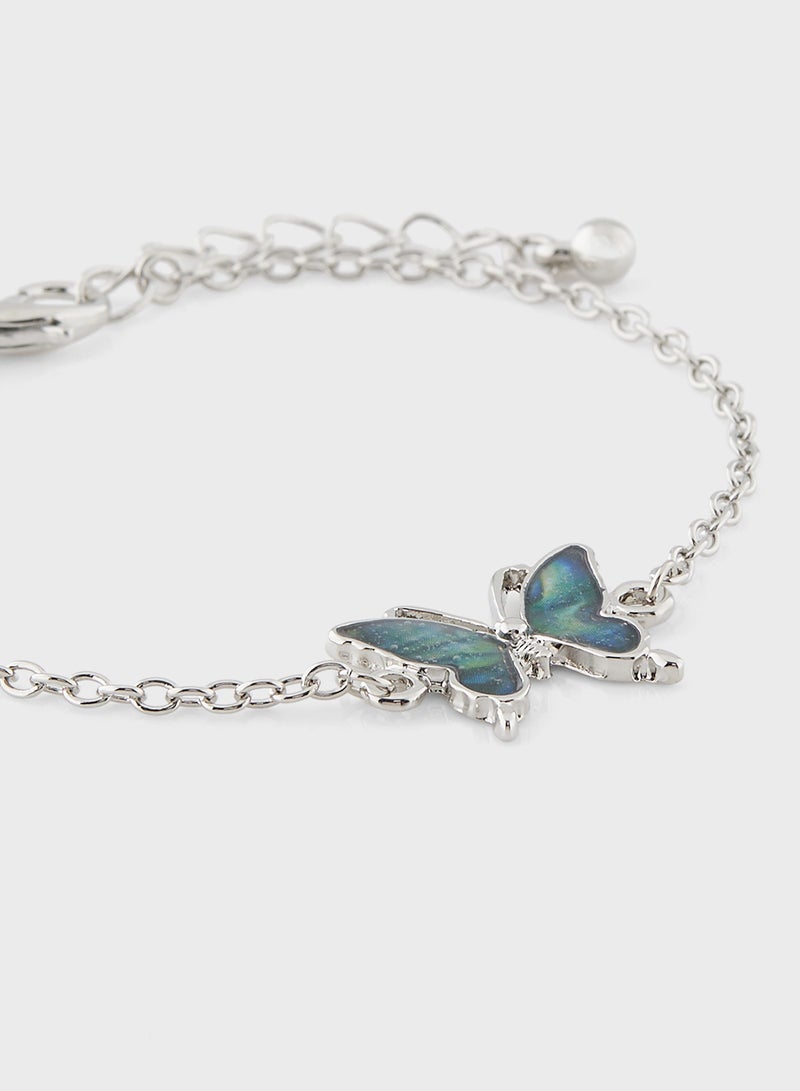 جينجر سوار فراشة بسلسلة - Image 3