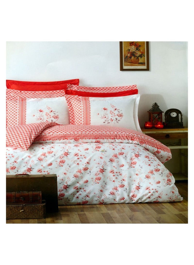 Family Bed Flat Bed sheet Set 100% Cotton 3 pieces size 180 x 250 cm Model 1021 from Family Bed  - Image 1