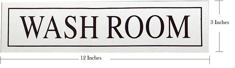 اي ار اس لوحة إعلانية ذاتية اللصق من الفولاذ المقاوم للصدأ من ARS لحمامات الأطفال (3 بوصات × 12 بوصة) - Image 1