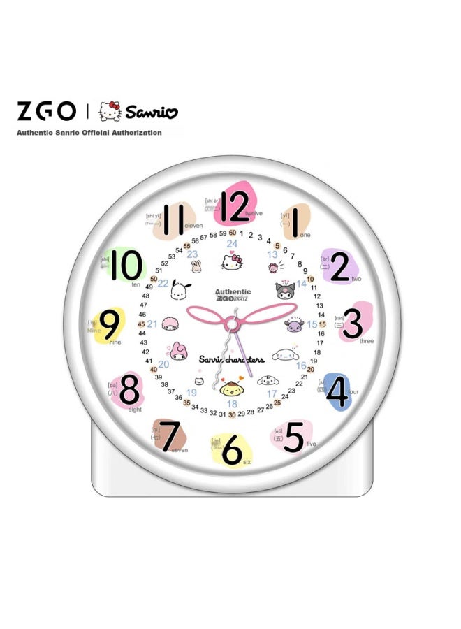 ZGO Zgo (zgo) Sanrio Alarm Clock Children's Early Education Learning Special Boys And Girls Wake-up Artifact With Loud Alarm Bedside Clock Pendulum 098 - Image 5