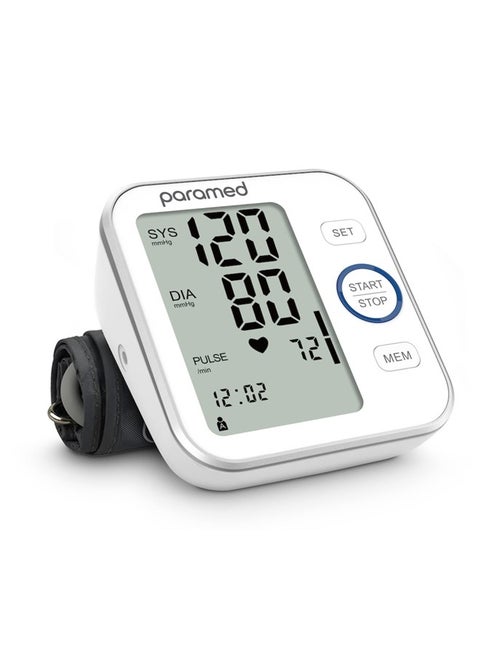 Blood Pressure Monitor - Bp Machine - Automatic Upper Arm Blood Pressure Cuff 8.7-16.5 inches - Large LCD Display 120 Sets Memory - Device Bag & Batteries Included