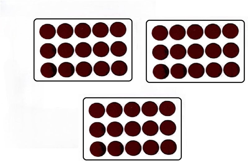 Accessorize Kingdom Safe material Premium Bindi Sticker Pack |Bindis for Women & Girls |Reusable, Skin-Friendly Bindis | Daily & Festive Wear | Bindi for All Occasions | Pack of 3 | (Maroon AK10, 9mm) Multi-goal comprehensive design - Image 1