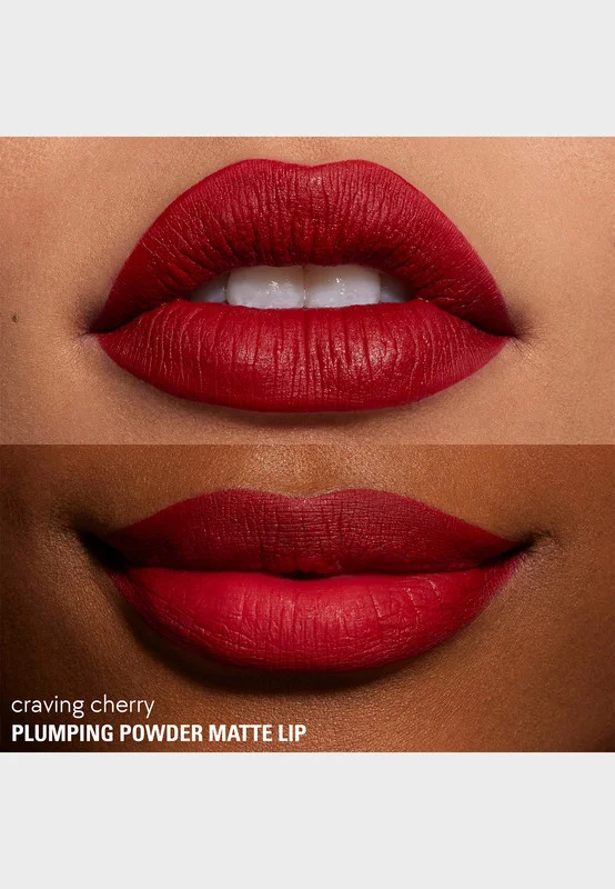 Kylie Cosmetics Plumping Powder Matte Lip - Craving Cherry, 3ml