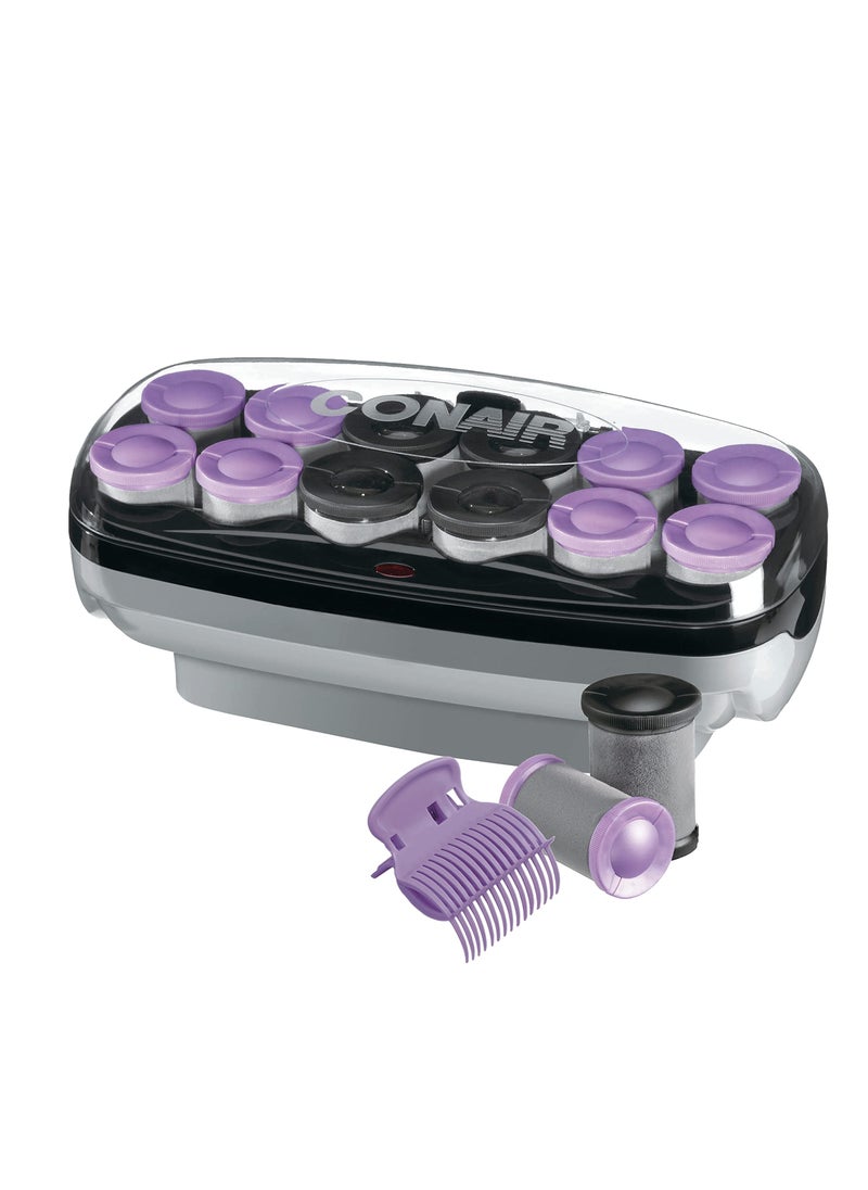 CONAIR Conair Hot Rollers Hair Curlers for Long, Medium and All Hair | Heated Rollers with Hair Roller Clips Included | 1 1/2-inch and 1 3/4 inch Rollers | Amazon Exclusive 