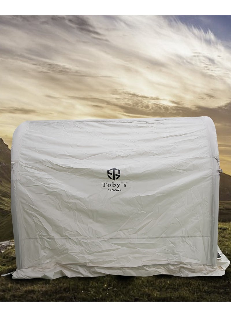 Toby's - Toby’s Compact Inflatable Tent for 2 People – Quick Setup, All-Weather Shelter with Electric Air Pump Included - Image 1
