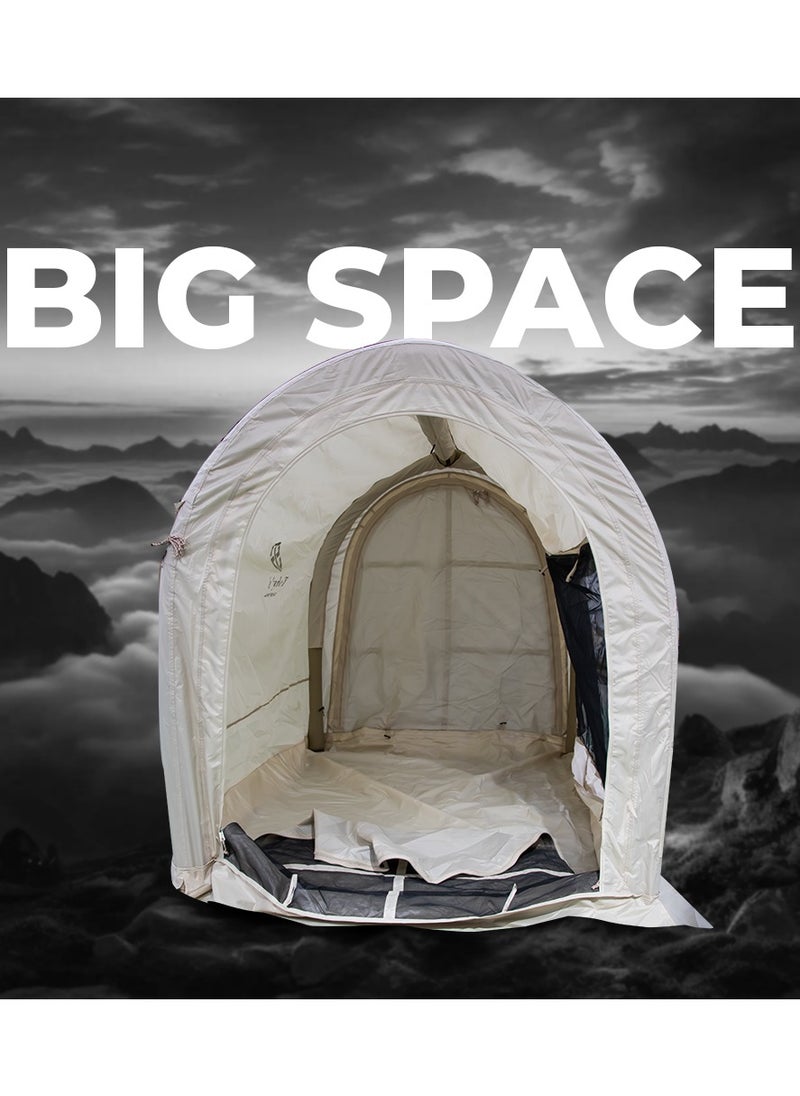 Toby's - Toby’s Compact Inflatable Tent for 2 People – Quick Setup, All-Weather Shelter with Electric Air Pump Included - Image 1