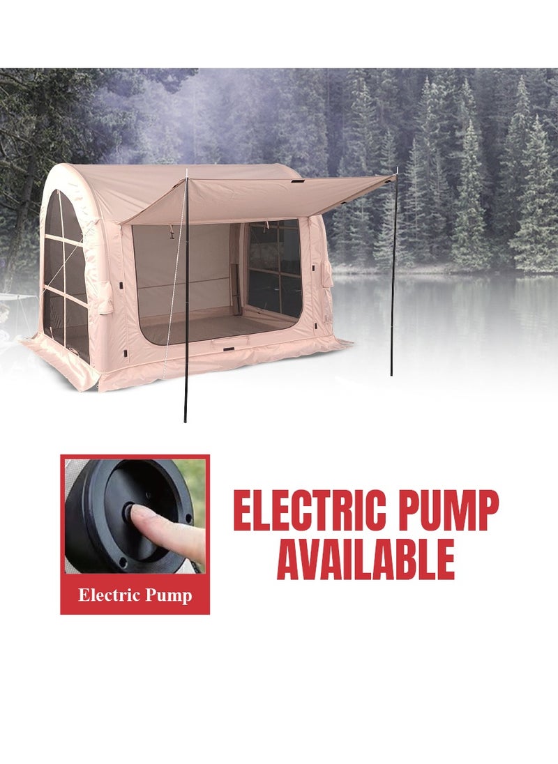 Toby's - Toby’s Compact Inflatable Tent for 2 People – Quick Setup, All-Weather Shelter with Electric Air Pump Included - Image 1