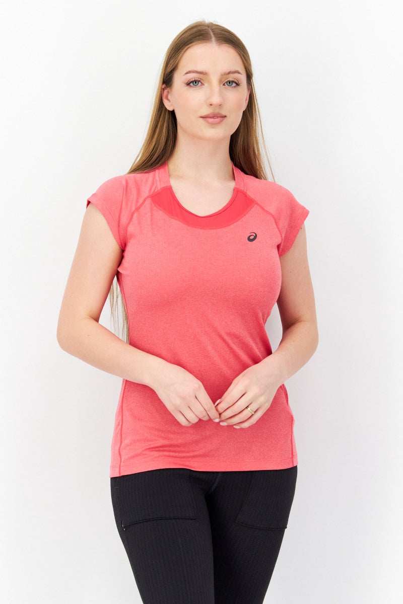asics Women Sportswear Fit Running Top, Pink - Image 1