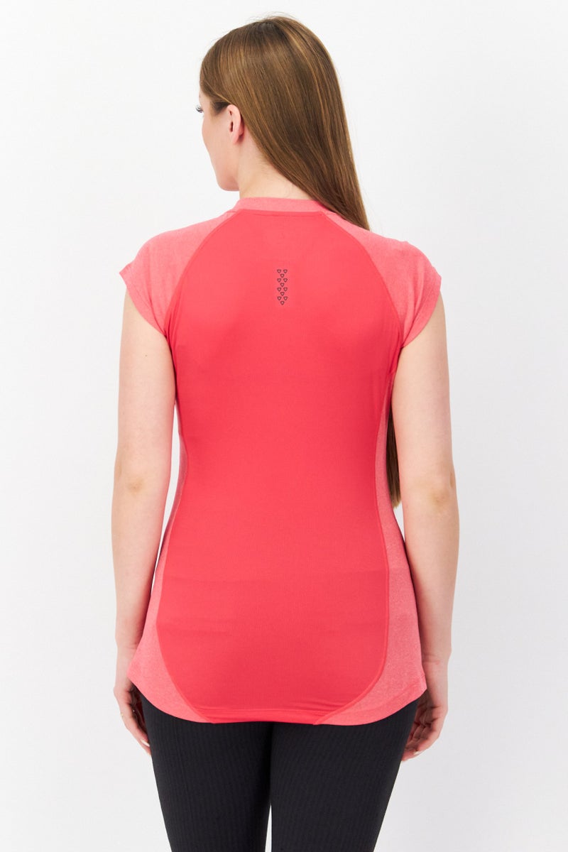 asics Women Sportswear Fit Running Top, Pink - Image 2