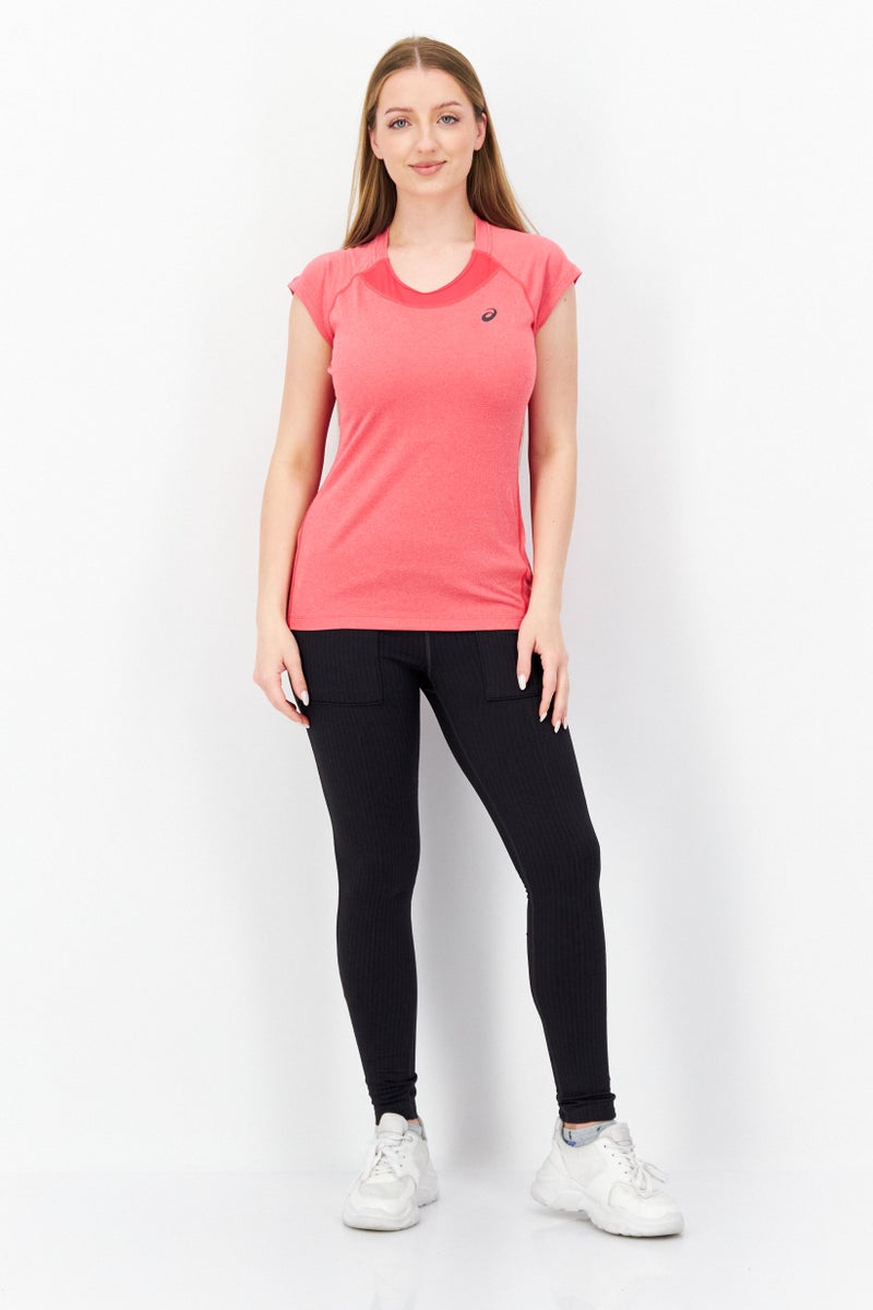 asics Women Sportswear Fit Running Top, Pink - Image 3
