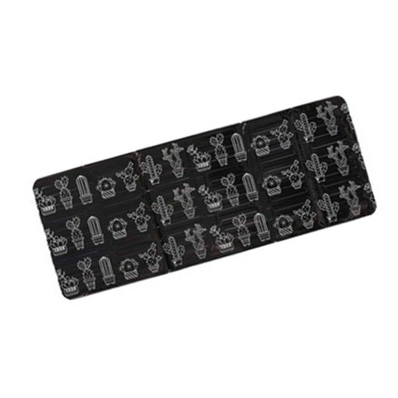 Gas Stove Splatter Guard Multipurpose Foldable High Temperature Resistance Aluminum Foil Oil Splash Guard for Kitchen Black - Image 1