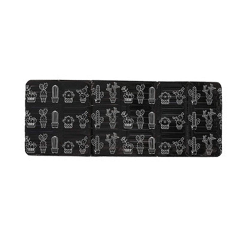 Gas Stove Splatter Guard Multipurpose Foldable High Temperature Resistance Aluminum Foil Oil Splash Guard for Kitchen Black - Image 3