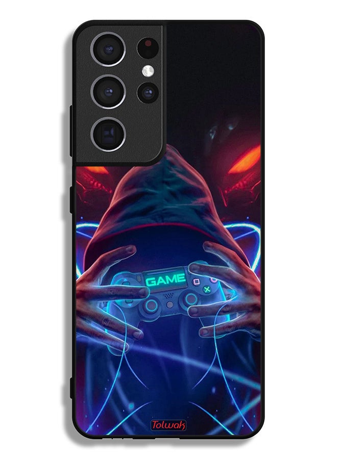 Tolwak Samsung Galaxy S21 Ultra 5G Protective Case Cover Gamer - Image 3