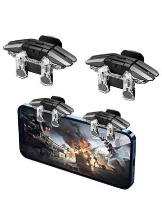 Mobile Game Controller , Mobile Game Accessories 6 Finger Trigger Sensitive Target Buttons Smartphone Game Controller Gamepad for PUBG/Survival Rules - pzsku/Z5FD174F01C7611988315Z/45/1745216050/03215269-e156-4036-9bce-d0a0cd5e4e31
