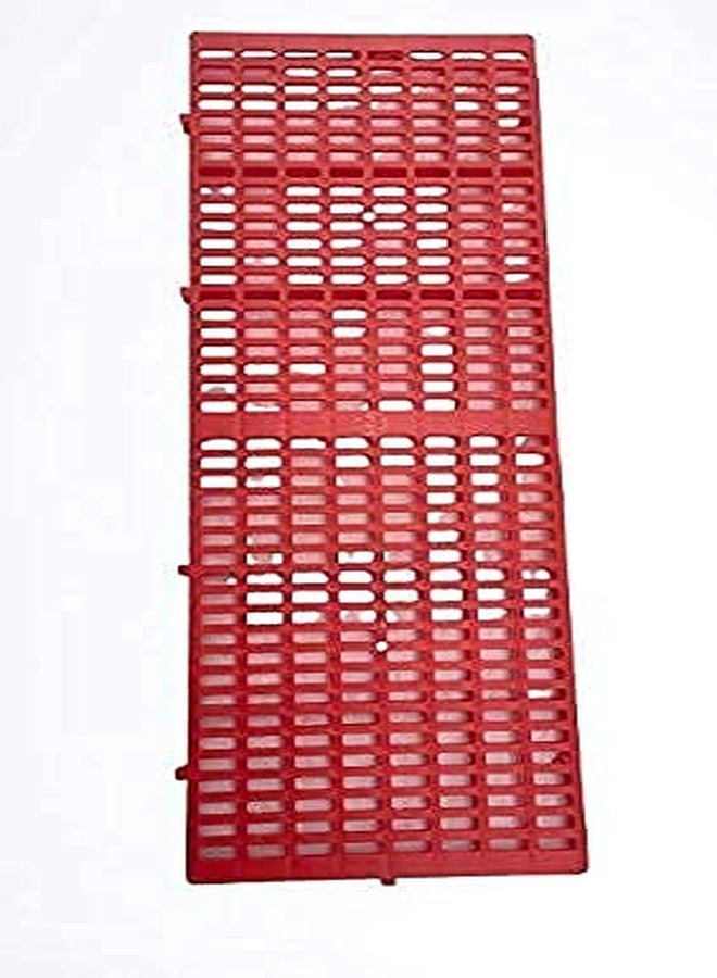 Toms pet mall Pet Plastic Flooring Mat for Dog/Cat/Rabbit/Goat Multipurpose Floor Mat 36x12 Inch (Red, Pack of 2 Pcs) - Image 2