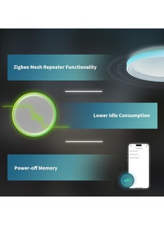 أكارا Aqara LED Ceiling Light T1M – Smart RGB Lighting with Matter | Requires Zigbee 3.0 Hub  - Image 3