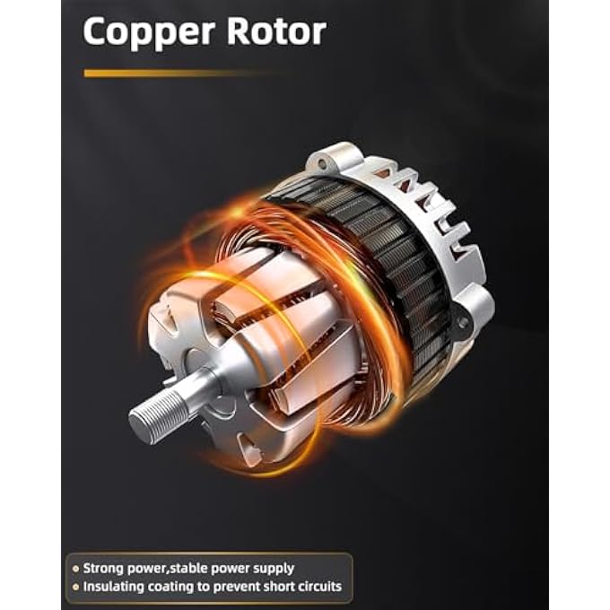OCPTY Alternators Alternator 11139 2003-2009 for Toyota for 4Runner,2005-2015 for Toyota for Tacoma 11139 0124325123, 1042103470, 1042103471, 1042104200, 1042104201 - Image 4