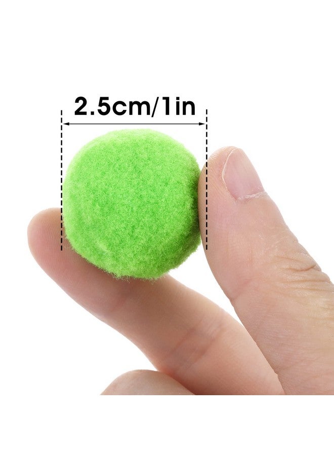 مولين كرات لعب قطط كبيرة، كرات قطط ناعمة مقاس 1 بوصة كرات بوم بوم للقطط (50 قطعة) - Image 3