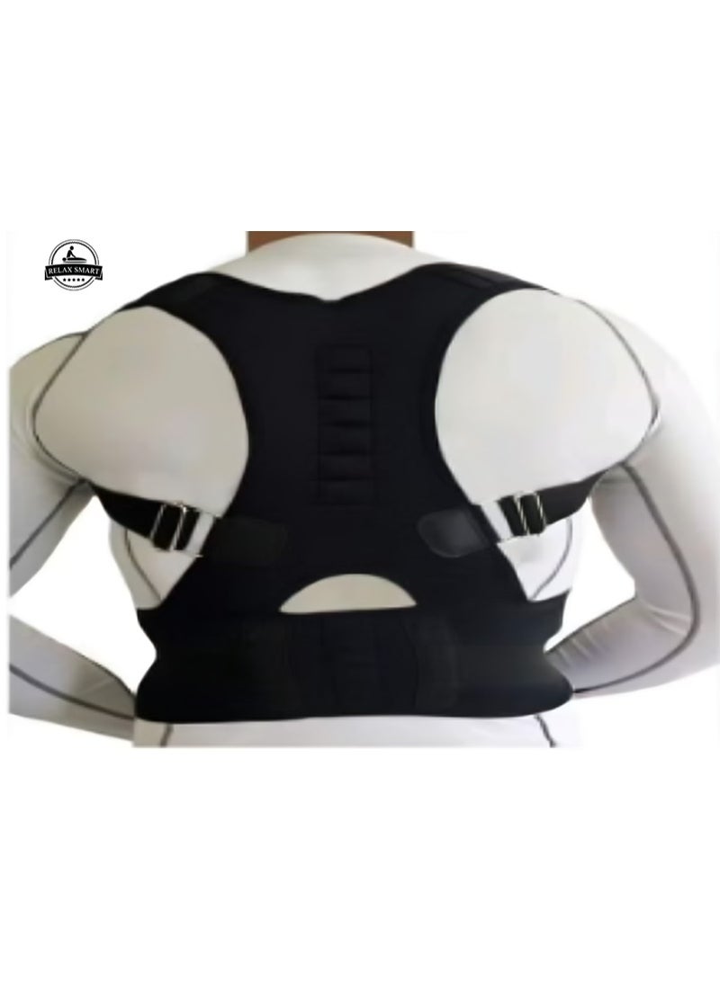 Relax Smart Medical Posture Correction Back Support Corset – Orthopedic Spine Brace to Correct Curvature and Support Back & Shoulders for Men and Women – Size XXXXL - Image 5